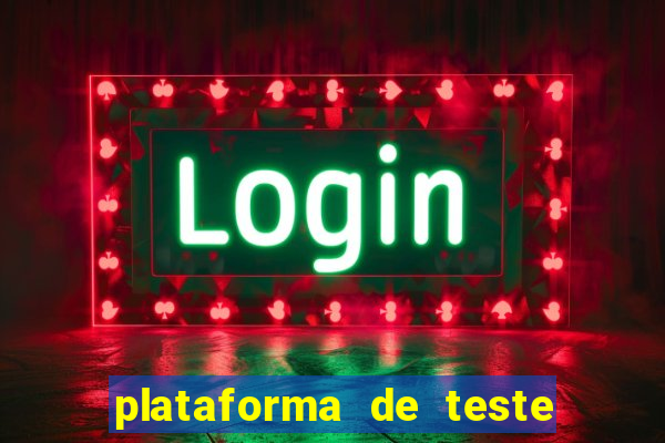 plataforma de teste pg demo